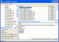 IE Cache&History Viewer screenshot